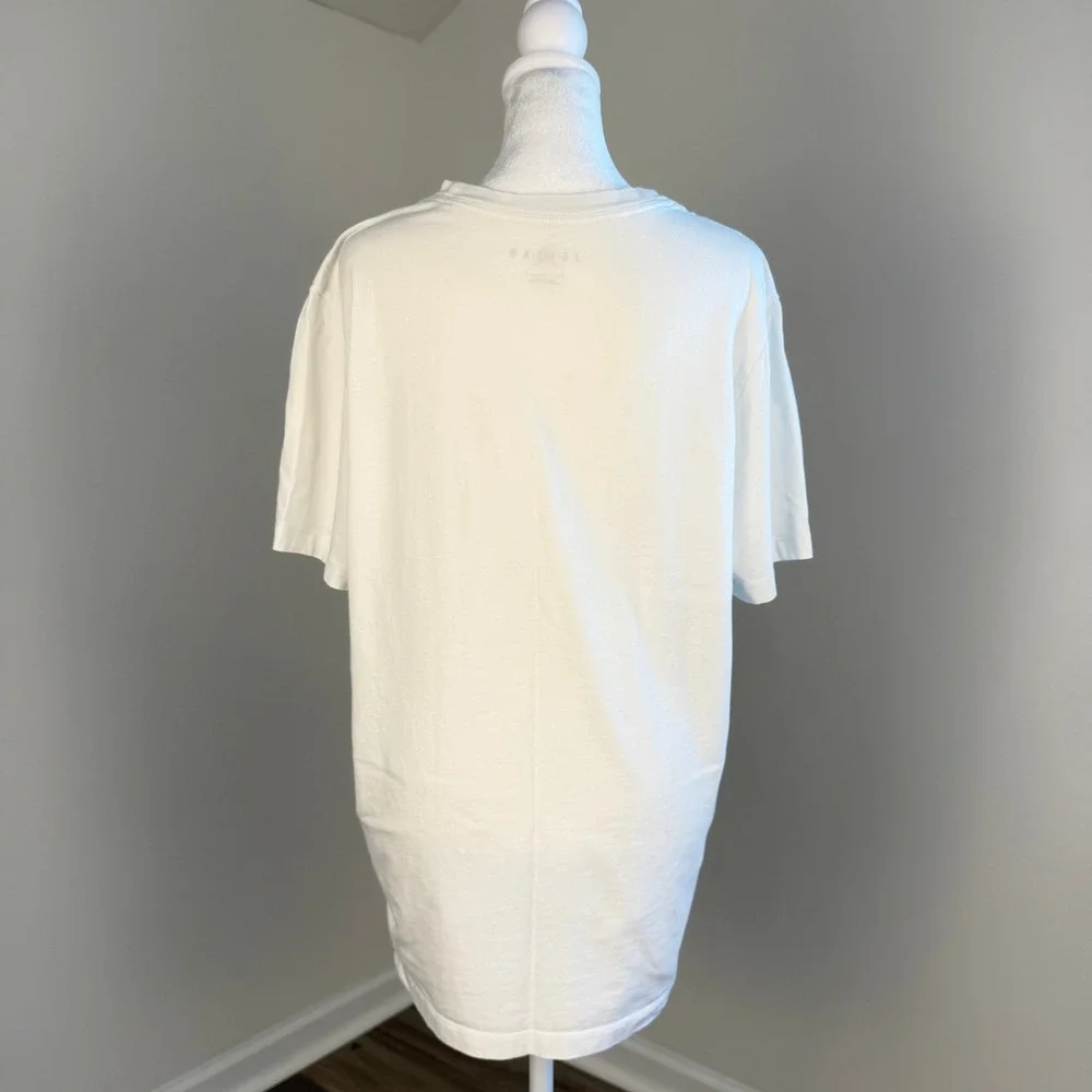 Jordan Graphic T-Shirt Mens Large White Jumpman Sporty Streetwear Tee